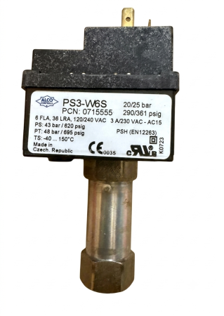 Реле давления PS3-W6S (20/25)