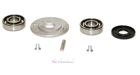 Комплект подшипников + крышка