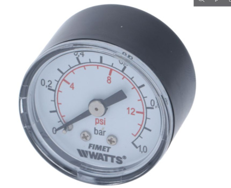 Манометр, 0-1bar, WIKA